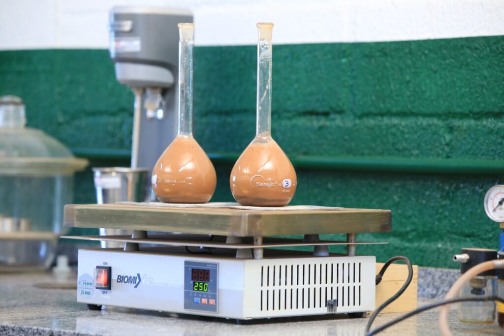 Balão volumétrico.